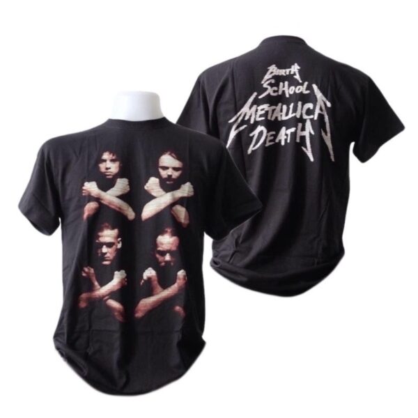 2257ed0b METALLICA ลาย BIRTH DEATH CROSSED ARMS