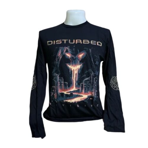22db367f DISTURBED ลาย EUROPEAN TOUR '23 DIVISIVE